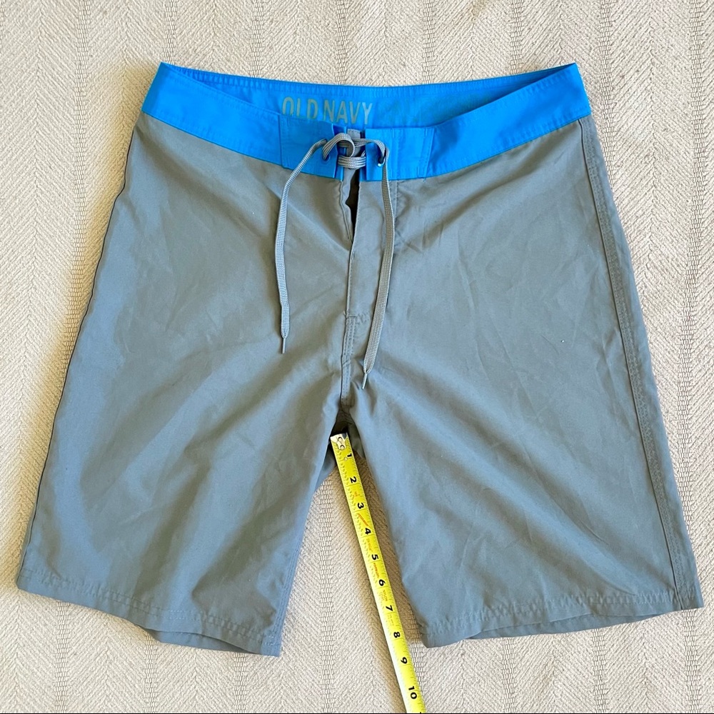 Old Navy swim trunks, 9” inseam